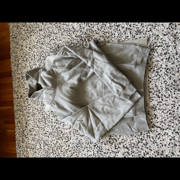 Fear of God Essentials Heather Oat Pullover Hoodie - Picture 2 of 2